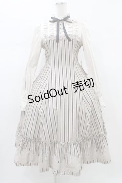 画像1: Victorian maiden / vintageレースレジメンドールドレス Free ミルクティベージュ H-26-02-12-1043-CL-OP-NS-ZH