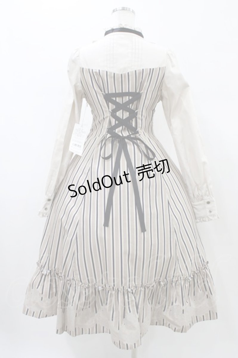画像2: Victorian maiden / vintageレースレジメンドールドレス Free ミルクティベージュ H-26-02-12-1043-CL-OP-NS-ZH (2)