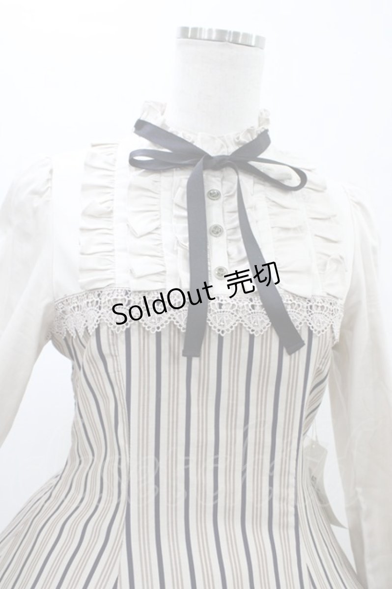 画像4: Victorian maiden / vintageレースレジメンドールドレス Free ミルクティベージュ H-26-02-12-1043-CL-OP-NS-ZH (4)