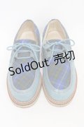 PINK HOUSE / レースアップシューズ LL ブルー H-26-02-12-1004-LO-SH-NS-ZH