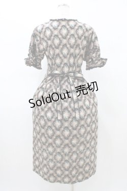 画像2: PINK HOUSE / 花柄ワンピース Free ブラック H-26-02-12-1047-LO-OP-NS-ZH