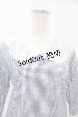 画像3: PINK HOUSE / ギンガムチェックワンピース Free ブルー H-26-02-12-1050-LO-OP-NS-ZH