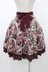 画像2: Innocent World / マロニカローズスカート M ボルドー/55cm H-26-02-12-1053-IW-SK-NS-ZH (2)