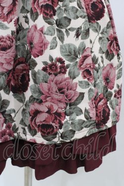 画像3: Innocent World / マロニカローズスカート M ボルドー/55cm H-26-02-12-1053-IW-SK-NS-ZH