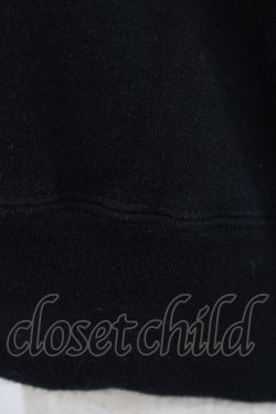 画像4: PINK HOUSE / ロゴワッペントレーナー Free ブラック H-26-02-12-1054-LO-TO-NS-ZH