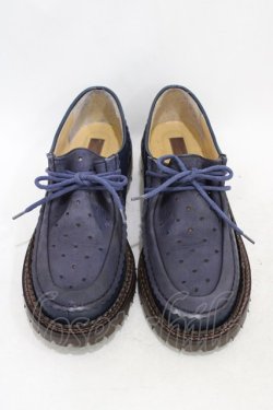 画像1: PINK HOUSE / レースアップシューズ L ネイビー H-26-02-12-1005-LO-SH-NS-ZH