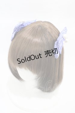 画像1: metamorphose / Magical moon lightリボンコーム  スノーサファイア H-26-02-12-1007-ME-AC-NS-ZH