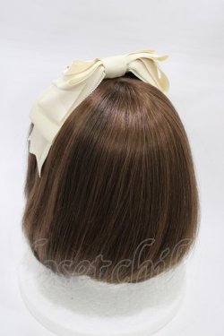 画像2: Innocent World / ダブルリボンアニバーサリーカチューシャ  生成り H-26-02-12-1013-IW-AC-NS-ZH