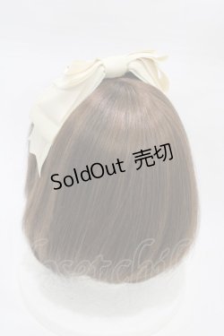 画像2: Innocent World / ダブルリボンアニバーサリーカチューシャ  生成り H-26-02-12-1013-IW-AC-NS-ZH