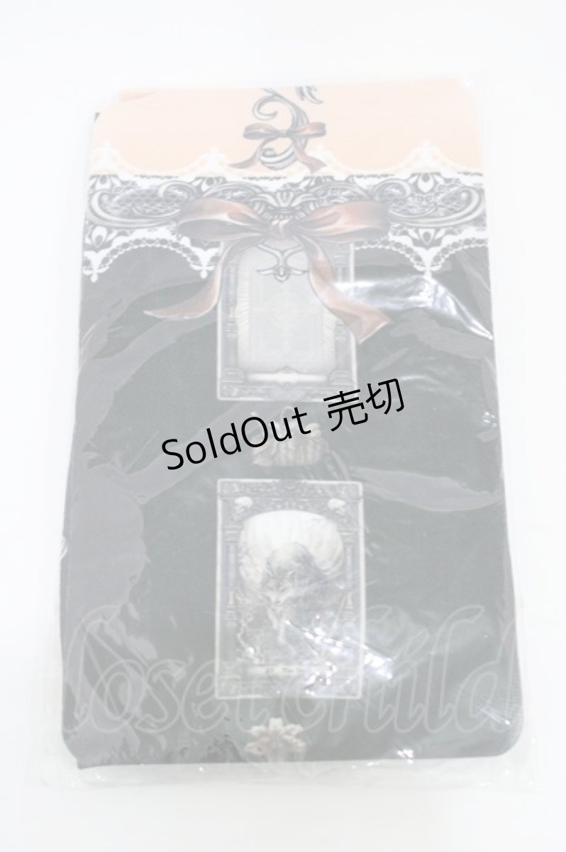画像1: Royal Princess Alice / Little Red Riding Hood Tarot粟木こぼねコラボ タイツ  ブラック H-26-02-12-1017-LO-ZA-NS-ZH (1)