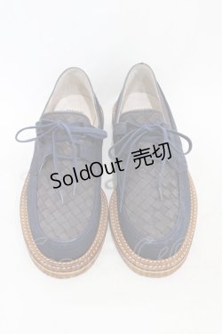 画像1: PINK HOUSE / レースアップシューズ L ネイビー H-26-02-12-1002-LO-SH-NS-ZH