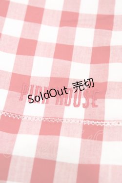 画像2: PINK HOUSE / ギンガムチェックストール  レッド H-26-02-12-1026-LO-ZA-NS-ZH