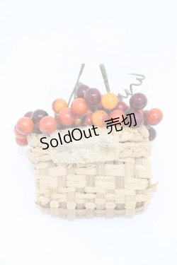 画像2: PINK HOUSE / チェリーバスケットコサージュ  ナチュラル H-26-02-12-1027-LO-AC-NS-ZH