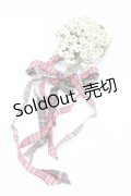 PINK HOUSE / チェックリボンブーケコサージュ  オフ H-26-02-12-1031-LO-AC-NS-ZH