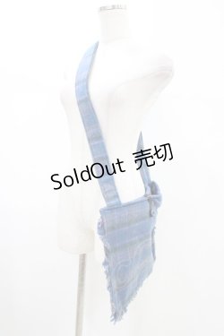 画像2: PINK HOUSE / チェックショルダーバッグ  ブルー H-26-02-12-1033-LO-BG-NS-ZH