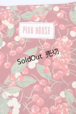 画像3: PINK HOUSE / チェリー柄バッグ  レッド H-26-02-12-1034-LO-BG-NS-ZH