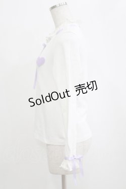 画像2: To Alice / はしごリボントップス S オフ/ラベンダー H-26-02-12-055-LO-TO-NS-ZH