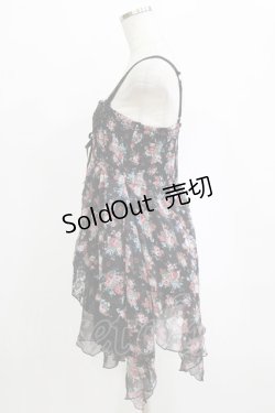 画像2: axes femme / シフォンベビードール M ブラック H-26-02-12-058-AX-TO-NS-ZH