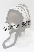 Hoshibako Works / リリアンヌ姉妹ヘッドドレス  ブラック H-26-02-12-069-LO-AC-NS-ZH