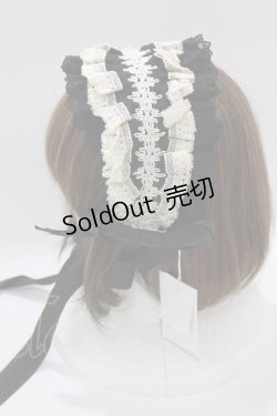 画像2: Hoshibako Works / リリアンヌ姉妹ヘッドドレス  ブラック H-26-02-12-069-LO-AC-NS-ZH