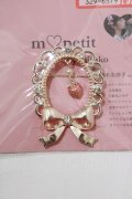 m petit by misako / TT*AMリボンブローチ  ゴールド H-26-02-12-076-LO-AC-NS-ZH