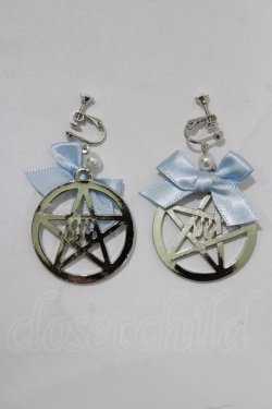 画像1: metamorphose / Magical moon light イヤリング  サックス H-26-02-12-077-ME-AC-NS-ZH