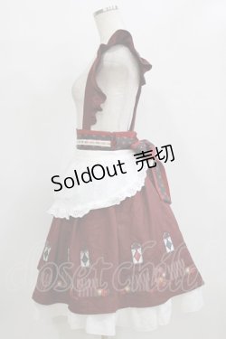 画像2: Amavel / 大正浪漫の夢紀行ミドルスカート Free ワイン H-26-02-12-079-CA-SK-NS-ZH