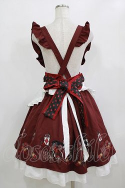 画像3: Amavel / 大正浪漫の夢紀行ミドルスカート Free ワイン H-26-02-12-079-CA-SK-NS-ZH