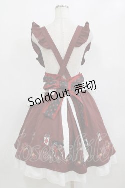 画像3: Amavel / 大正浪漫の夢紀行ミドルスカート Free ワイン H-26-02-12-079-CA-SK-NS-ZH