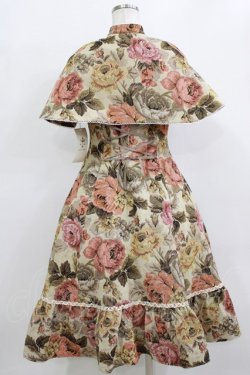 画像3: Victorian maiden / 薔薇ゴブランタペストリーケープ付きスリーブレスドレス Free ベージュ H-26-02-12-006-CL-OP-NS-ZH