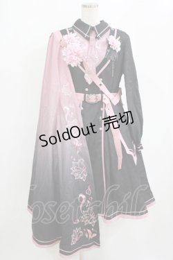 画像4: 春 （海外ロリータブランド） / 譚英戦姫ワンピースセット L ブラック/ピンク H-26-02-12-001-GO-OP-NS-ZH
