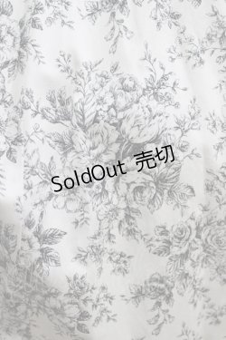 画像4: Victorian maiden / トワルドロココブーケフリルリボンジャンパースカート Free ブラック H-26-02-12-008-CL-OP-NS-ZH