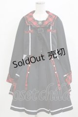 Angelic Pretty / Bunny College Academy Set Free ブラック/レッド H-26-02-12-009-AP-OP-NS-ZH