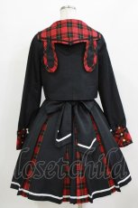 画像3: Angelic Pretty / Bunny College Academy Set Free ブラック/レッド H-26-02-12-009-AP-OP-NS-ZH (3)