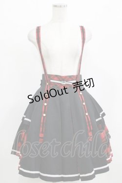 画像4: Angelic Pretty / Bunny College Academy Set Free ブラック/レッド H-26-02-12-009-AP-OP-NS-ZH