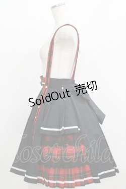 画像5: Angelic Pretty / Bunny College Academy Set Free ブラック/レッド H-26-02-12-009-AP-OP-NS-ZH