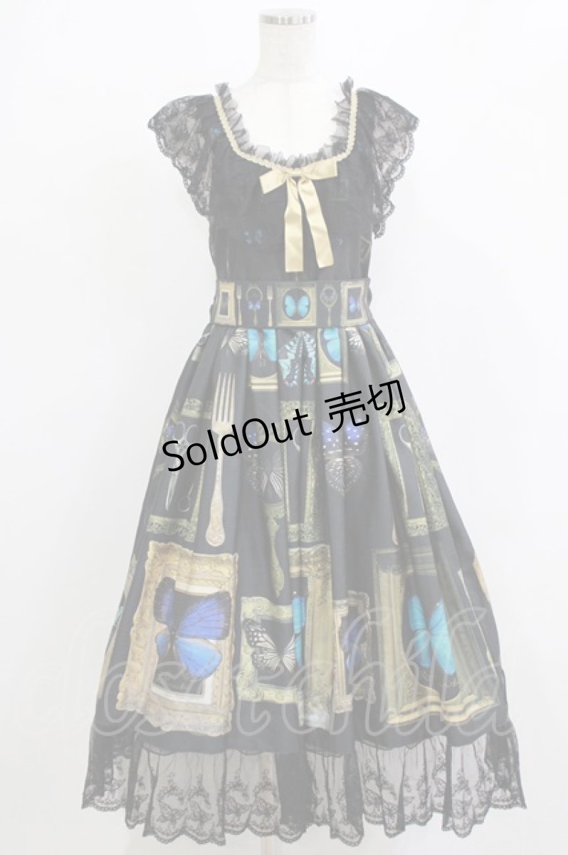 画像1: Royal Princess Alice / Fairy Butterflyジャンパースカート Free ブラック H-26-02-12-010-LO-OP-NS-ZH (1)