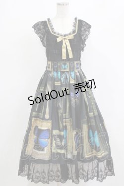 画像1: Royal Princess Alice / Fairy Butterflyジャンパースカート Free ブラック H-26-02-12-010-LO-OP-NS-ZH