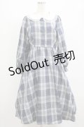 m petit by misako / サンリオキャラクターズコラボ シナモロール ワンピース LL ブルー H-26-02-12-016-LO-OP-NS-ZH