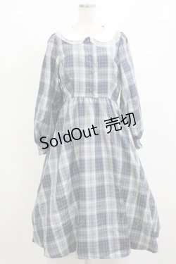 画像1: m petit by misako / サンリオキャラクターズコラボ シナモロール ワンピース LL ブルー H-26-02-12-016-LO-OP-NS-ZH