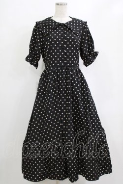 画像1: m petit by misako / ナシジミズタマキリカエOP L ブラック H-26-02-12-017-LO-OP-NS-ZH