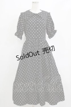 画像1: m petit by misako / ナシジミズタマキリカエOP L ブラック H-26-02-12-017-LO-OP-NS-ZH