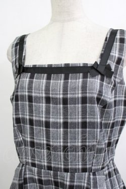 画像4: m petit by misako / AMCHKスクエアネックジャンパースカート LL グレー H-26-02-12-018-LO-OP-NS-ZH