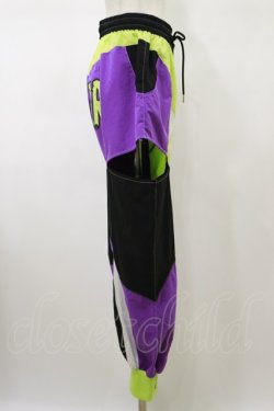 画像3: NieR Clothing / CYBER DESIGN SIDE CUT OUT PANTS F 黒 H-26-02-13-041-PU-PA-AK-ZH