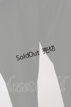 画像4: NieR Clothing / スカート付きサルエルパンツ F 黒 H-26-02-13-043-PU-PA-AK-ZH