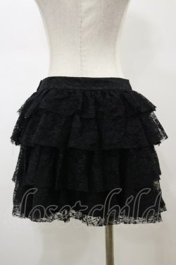 画像2: CHOICE / レースフリルスカート  ブラック H-26-02-13-044-PU-SK-KB-ZH