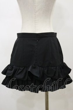 画像2: Na+H / フリルスカート  ブラック H-26-02-13-047-PU-SK-KB-ZH