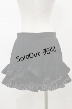 画像2: Na+H / フリルスカート  ブラック H-26-02-13-047-PU-SK-KB-ZH