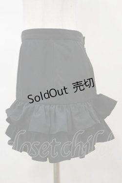 画像3: Na+H / フリルスカート  ブラック H-26-02-13-047-PU-SK-KB-ZH