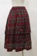 画像2: Jane Marple Dans Le Salon / タータンチェックパネルスカート  レッド H-26-02-13-051-JM-SK-KB-ZH (2)